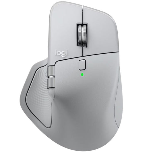 Logitech mouse on a white background