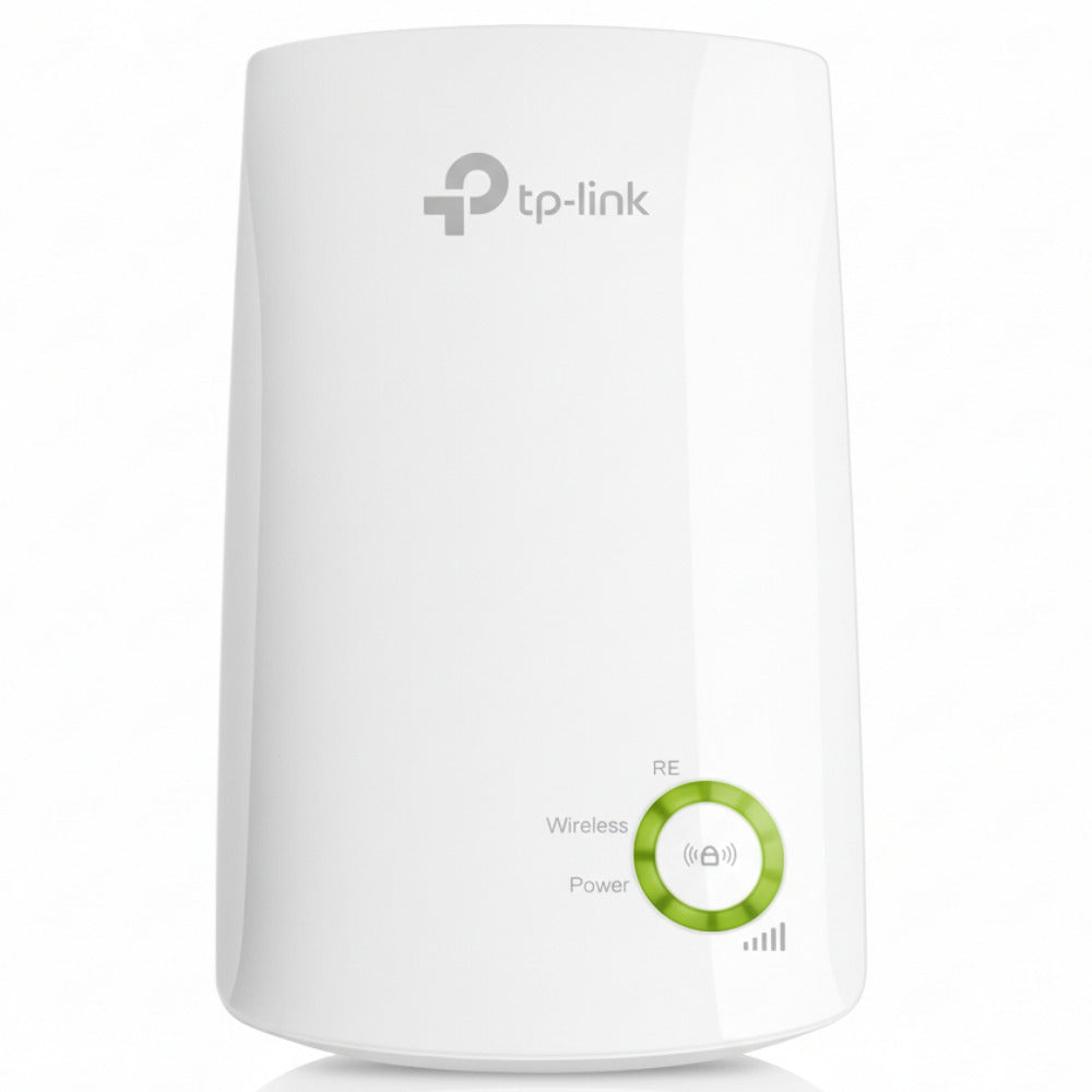 TP-Link Wi-Fi range extender on a white background