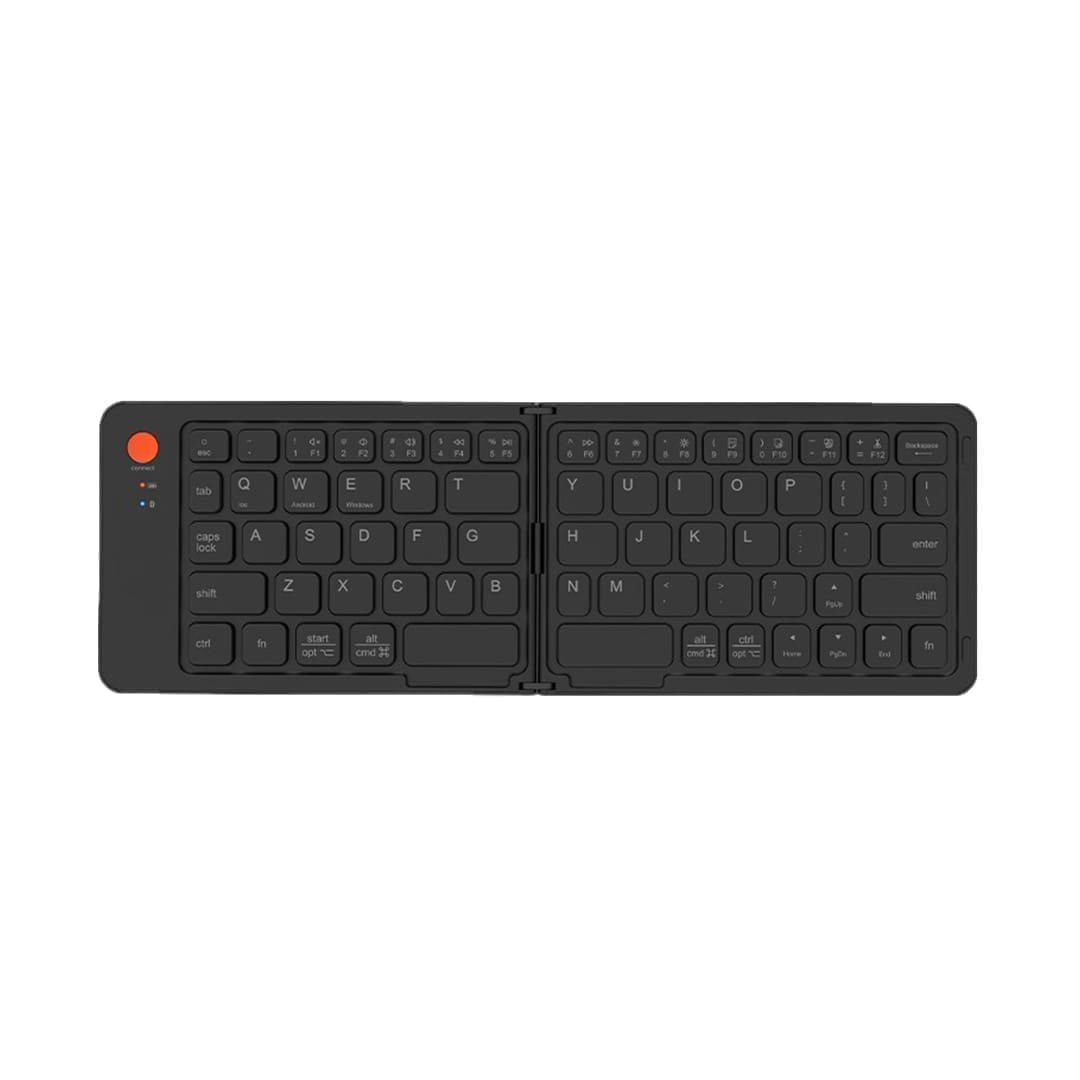 MEETION Compact Bluetooth Folding Keyboard BTK001 with Silent Key Design
