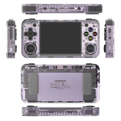 RG35XX H Linux Retro Handheld Game Console with a 64G Card Pre-Loaded 5570 Games, IPS Screen Supports 5G WiFi Bluetooth HDMI and TV Output Anbernic