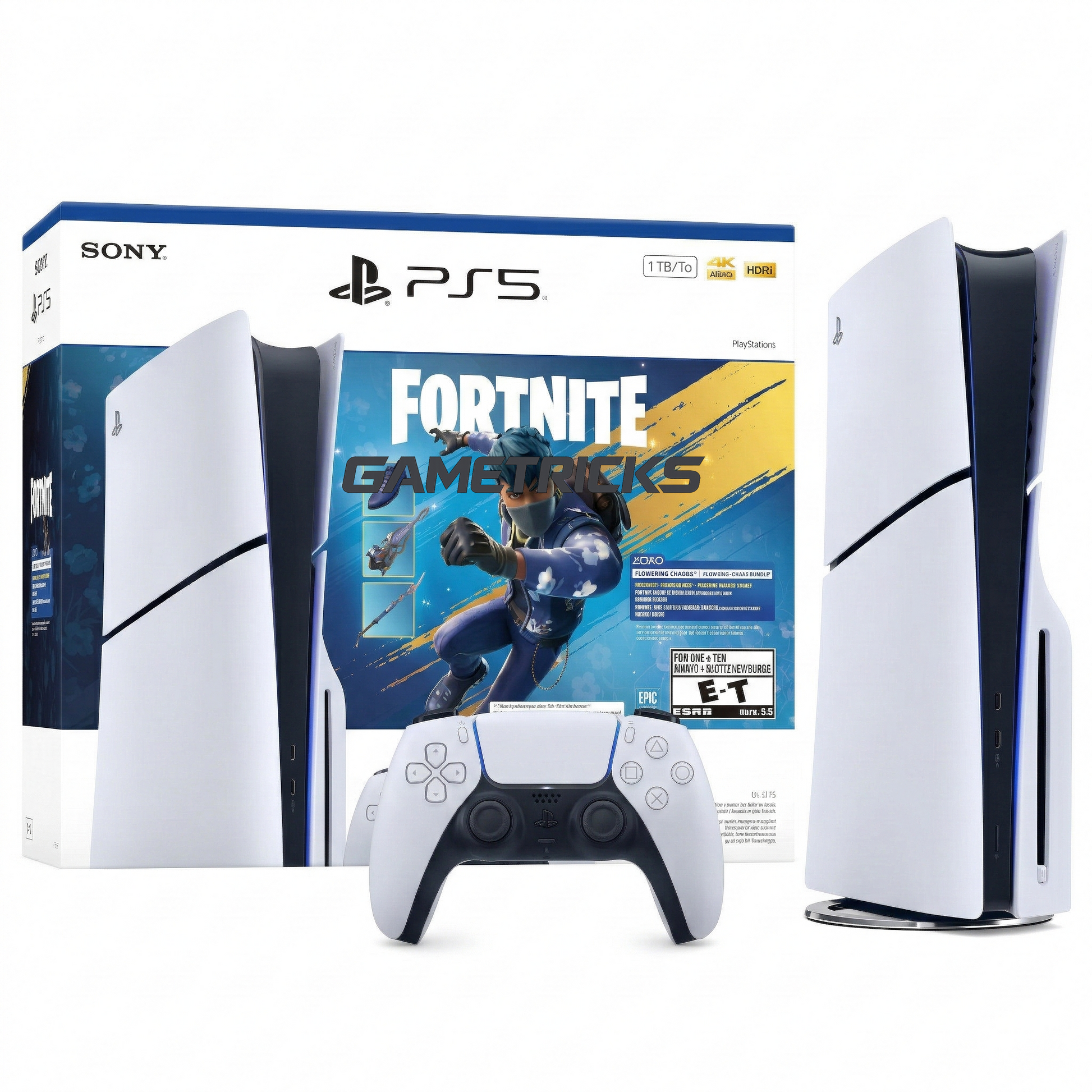 Sony PlayStation5 Console 1 TB - Fortnite Flowering Chaos Bundle SONY