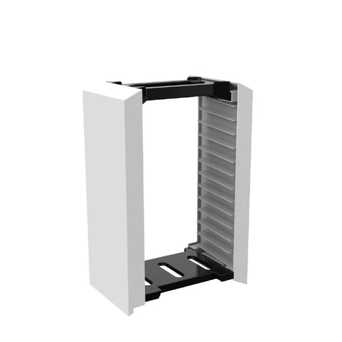 Dobe Game Disc Storage Stand For pS5, PS4, Xbox & Nintendo Games - Black/White DOBE