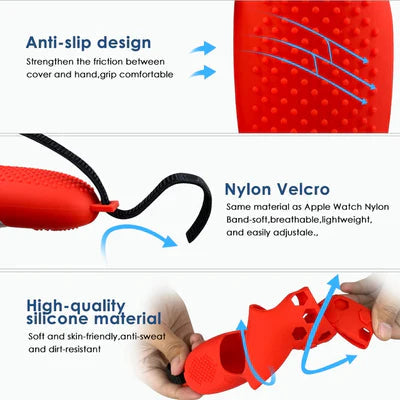Controller Grip Cover with Handle for Meta Quest 2 IPLAY
