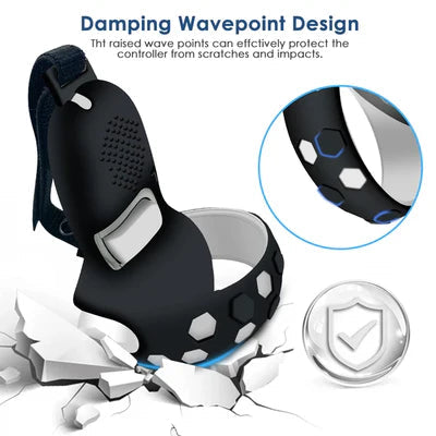 Controller Grip Cover with Handle for Meta Quest 2 IPLAY