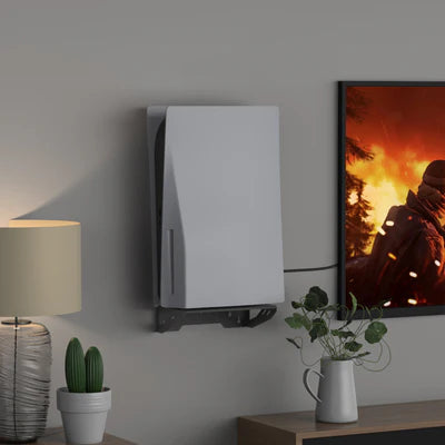 Dobe Wall mount bracket, Wall Stand For PS5 Slim & Fat Console & Controllers DOBE