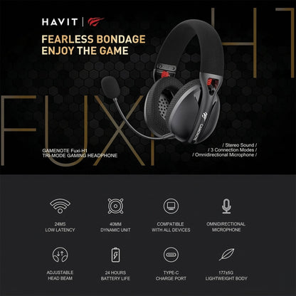 Havit GameNote Fuxi-H1 Tri-Mode Gaming Headphone