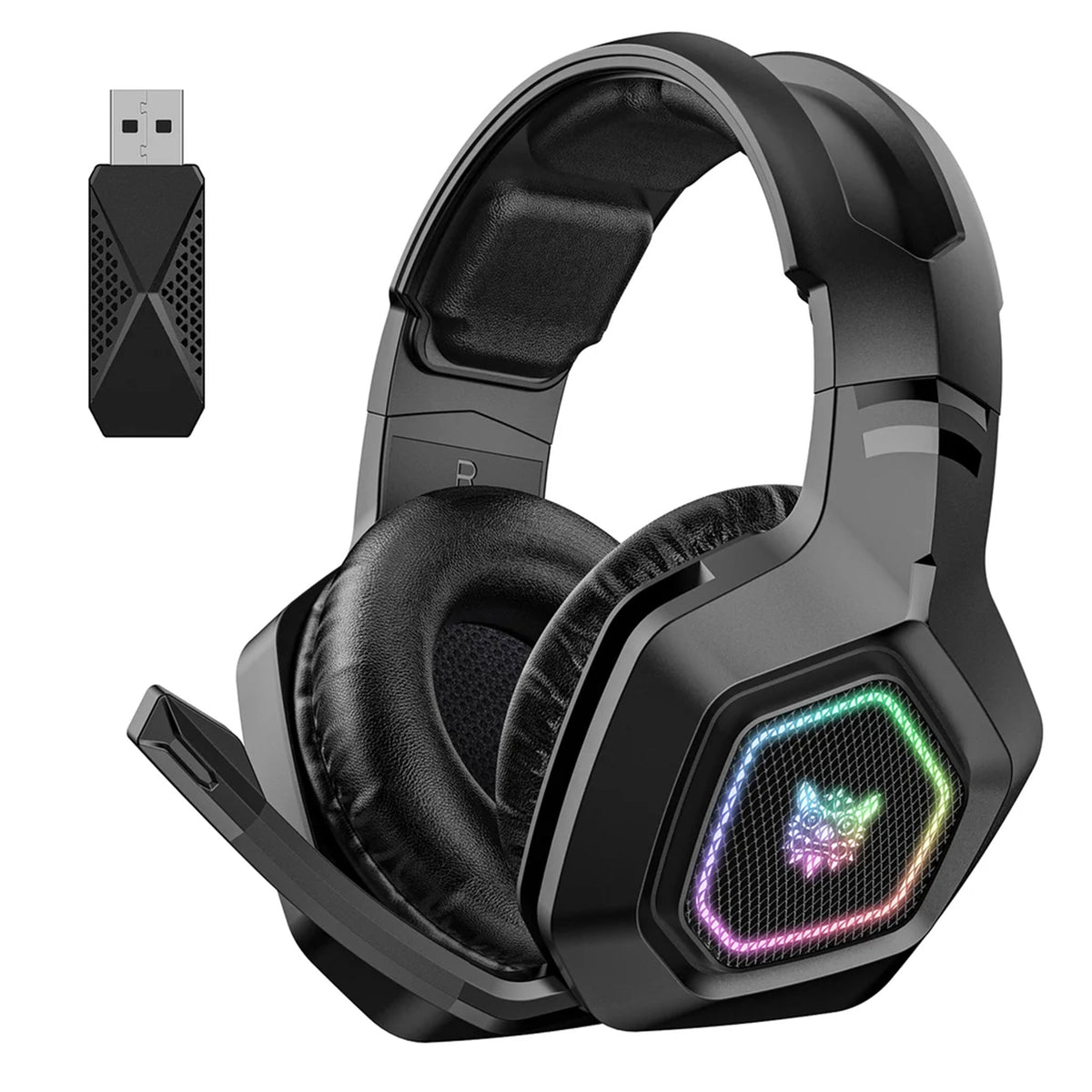 ONIKUMA B100 Headset Headworn Bluetooth 2.4g Wireless Wired Three Mode Lightweight E-Sports Gamer Headphone