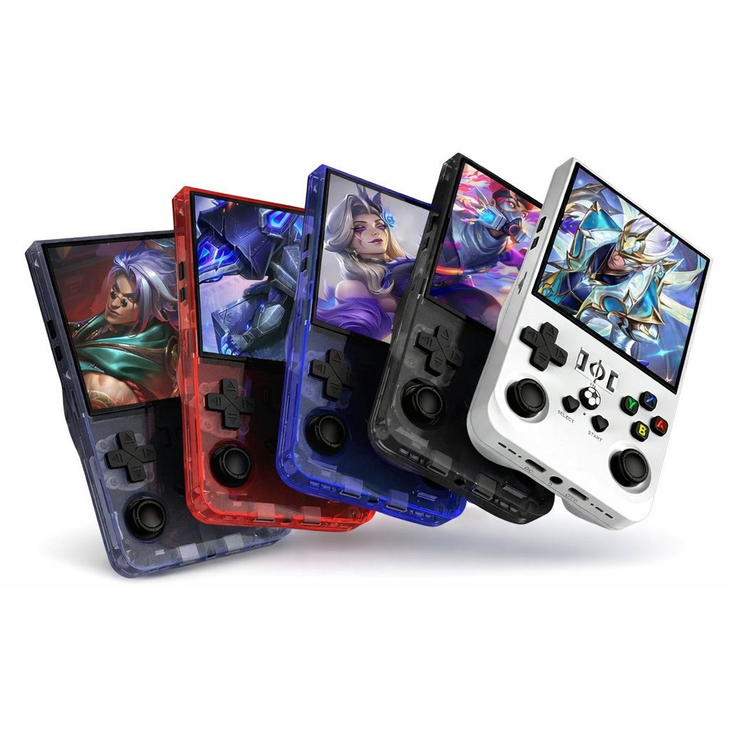 R36 Max (2025) 4inch IPS 21000+ Games Video Handheld Game Players 4000mAh OS Linux System Hand Retro Game Console