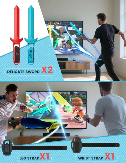 20 in 1 Sports Kit Accessories For Nintendo Switch 2 - gametricks