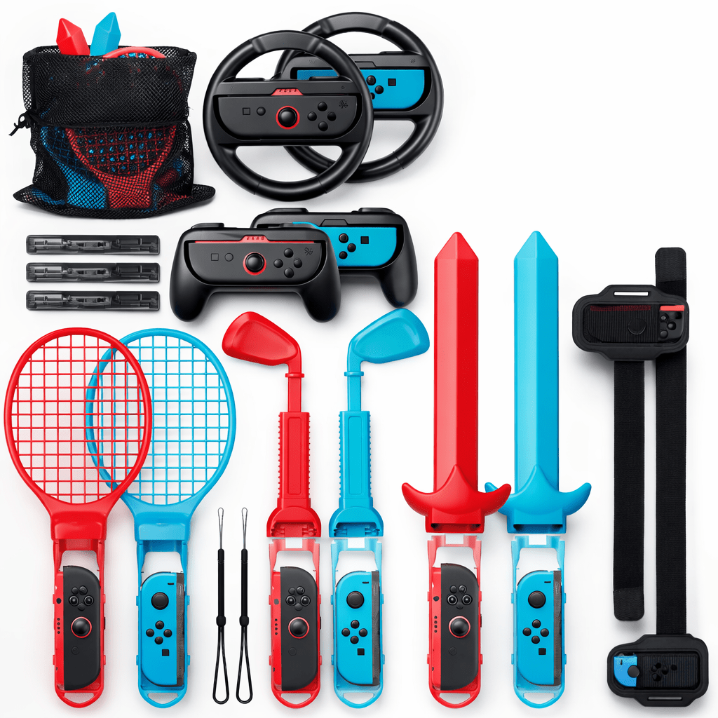 20 in 1 Sports Kit Accessories For Nintendo Switch 2 - gametricks