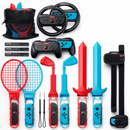 20 in 1 Sports Kit Accessories For Nintendo Switch 2 - gametricks