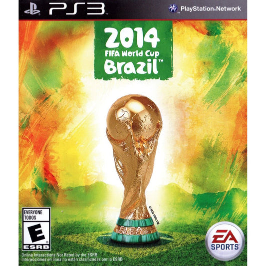 2014 FIFA World Cup Brazil PS3 front cover on white square background