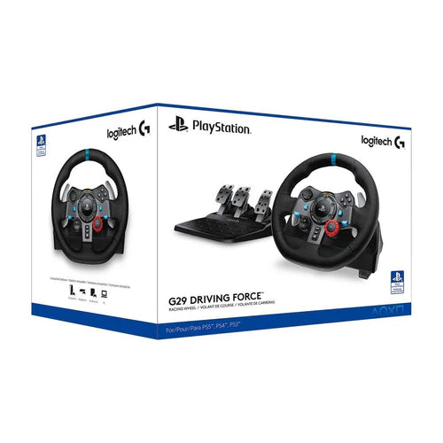 LOGITECH G29 Driving Force Racing Wheel for PS3/PS4/PS5/PC LOGITECH