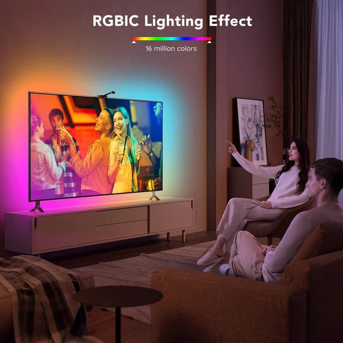 Govee Envisual TV LED Backlights with Camera, DreamView T1 RGBIC Wi-Fi TV Backlights for 55-65 inch TVs Govee