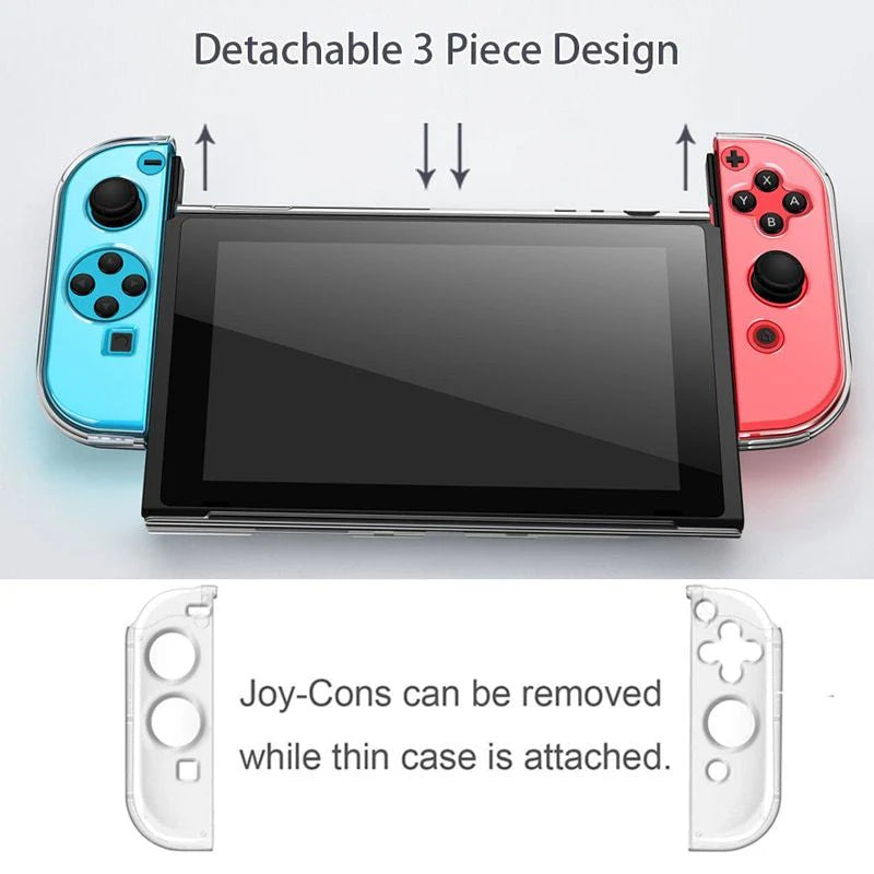 HORI Dockable Crystal Case for Nintendo Switch HORI