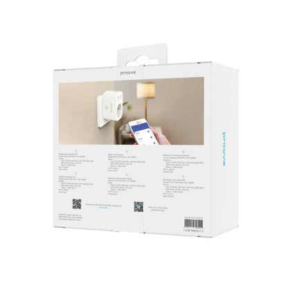 Proove Rapid Smart Socket – WiFi Power Outlet with Dual USB Fast Charging Ports Proove