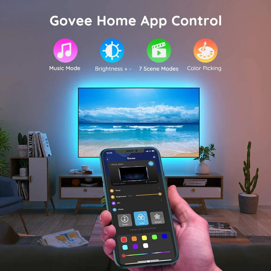 Govee RGB Bluetooth LED Backlight For TVs 46-60 Inches Govee