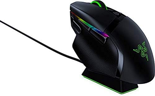 Razer Basilisk Ultimate with Charging Station - Wireless Gaming Mouse with 11 Programmable Buttons RAZER