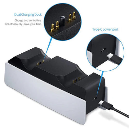 IPLAY Dual Charging Dock for PlayStation 5 Controller IPLAY