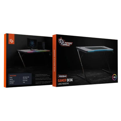 Porodo Gaming PDX544 Gaming Desk 120x60cm with Integrated Mousepad gametricks