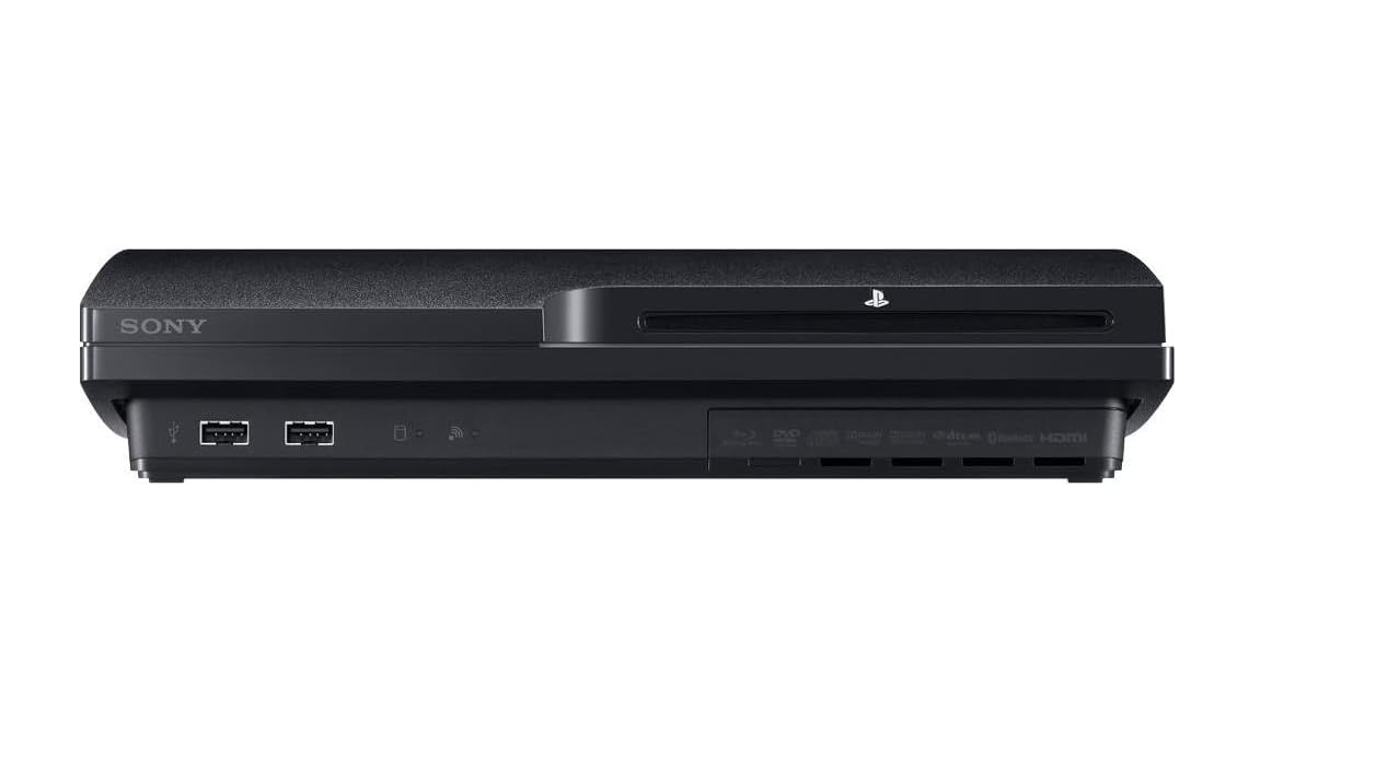PlayStation PS3 Slim 320 GB Charcoal Black Console from Sony