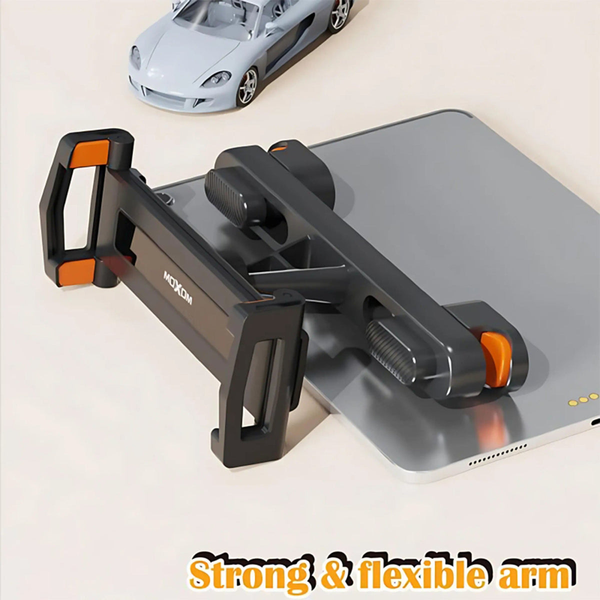 MOXOM Tablet Mount Holder for Car Headrest with Shockproof Protection