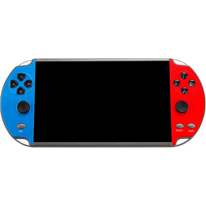 X12 Plus 7 inch Video Game Console Handheld Portable MP5, Built in 1000 Games,16GB Memory, Nostalgic Arcade Game Console with Joystick,Support GBC/GBA/NES/MD/SMC/SFC gametricks