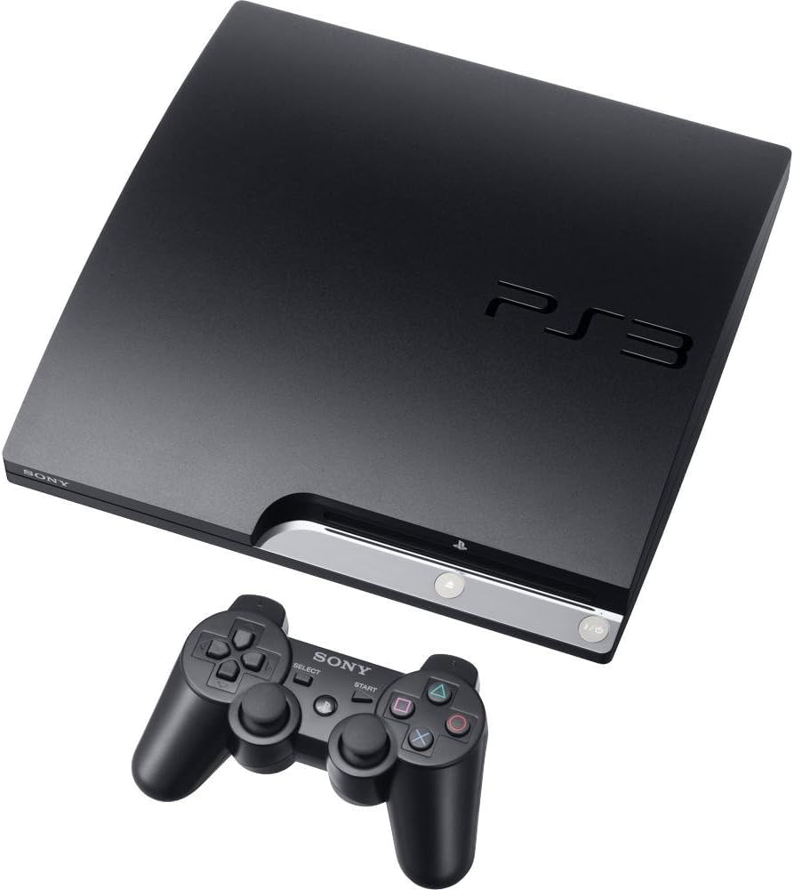 PlayStation PS3 Slim 320 GB Charcoal Black Console from Sony