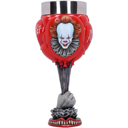 Nemesis Now IT Pennywise Clown Goblet, Officially Licensed Horror Movie Merchandise Chalice Collectible, Red Balloons Design, 19.5cm gametricks