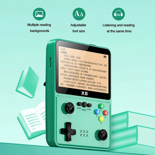 X8 Game Console, 4 Inch IPS Screen Handheld Game Player emulator
