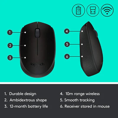 Logitech M170 Wireless Mouse LOGITECH