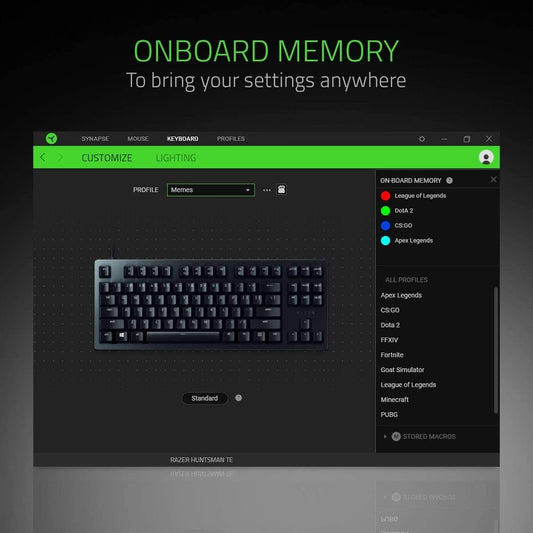 Razer Huntsman Tournament 60% Edition Optical Gaming Keyboard RAZER