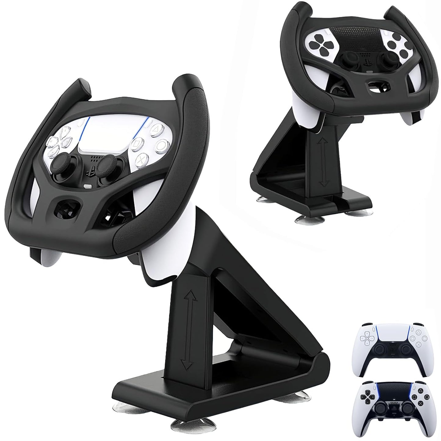 PS5 Gaming Racing Wheel for PS5/PS5 Elite Controllers