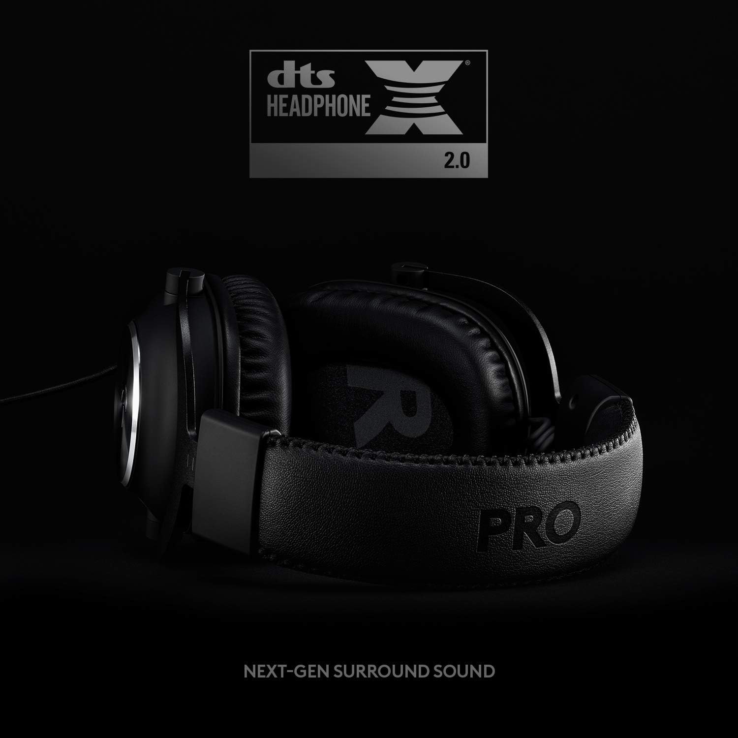 Logitech G Pro X Wired Gaming Headset: Blue VO!CE Detachable Boom Mic, DTS 7.1 surround LOGITECH