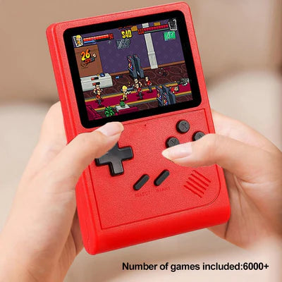 GB300 Handheld Game Console Built-in 8G 3.0 Inch Screen Classic Video Game Player 6000+ Games AV Output 800mAh gametricks