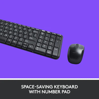 Logitech Mk220 Wireless Keyboard And Mouse Combo LOGITECH