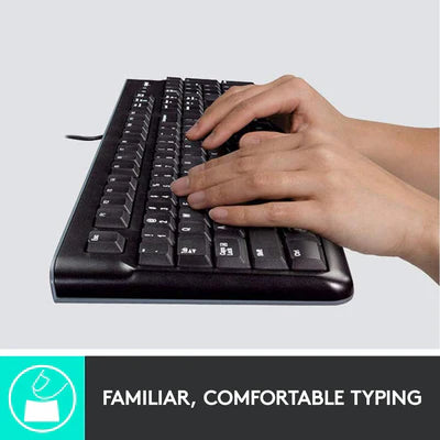 Logitech MK120 Wired Keyboard and Mouse Combo LOGITECH