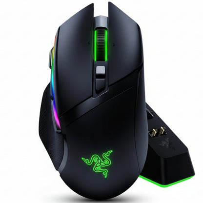 Razer Basilisk Ultimate with Charging Station - Wireless Gaming Mouse with 11 Programmable Buttons RAZER