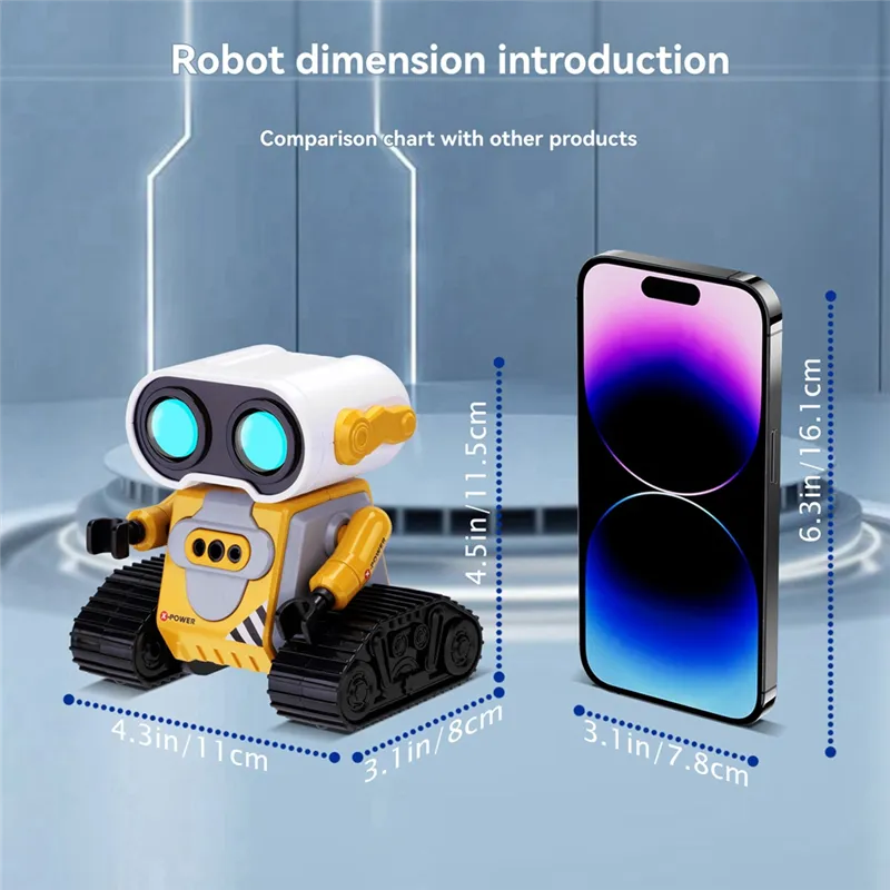 Ai Robot Gesture Sensing Robot Rechargeable Kid'S RC Intelligent Robot Gesture Interactive Sensing Robot