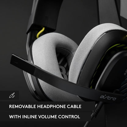 Logitech G Astro A10 Cross-Platform Wired Gaming Headset for PlayStation 5, Xbox Series S|X, Nintendo Switch, and PC