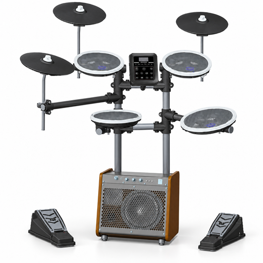 Aiwa AWMDD02 Electronic Drum Kit with Amplifier Aiwa