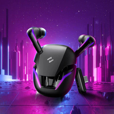 Havit TW970 Ultra-Low latency 2 in 1 Bluettooth + 2.4GHz Dongle Mode Wireless Stereo RGB Gaming Earbuds For PS5, Mobile Phones, Tablets & Laptops HAVIT