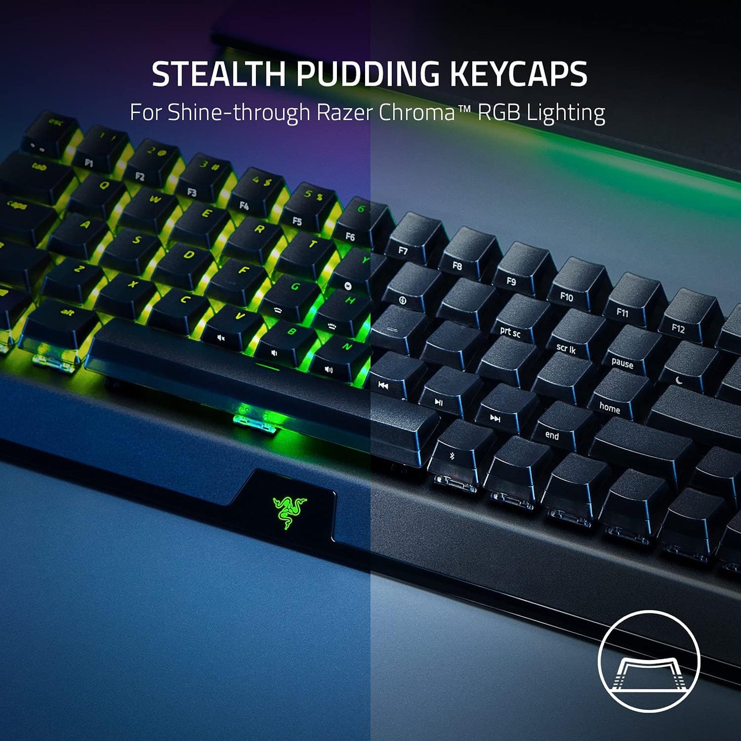 Razer BlackWidow V3 Mini HyperSpeed 65% Wireless Mechanical Gaming Keyboard:HyperSpeed Technology_Yellow Switches RAZER