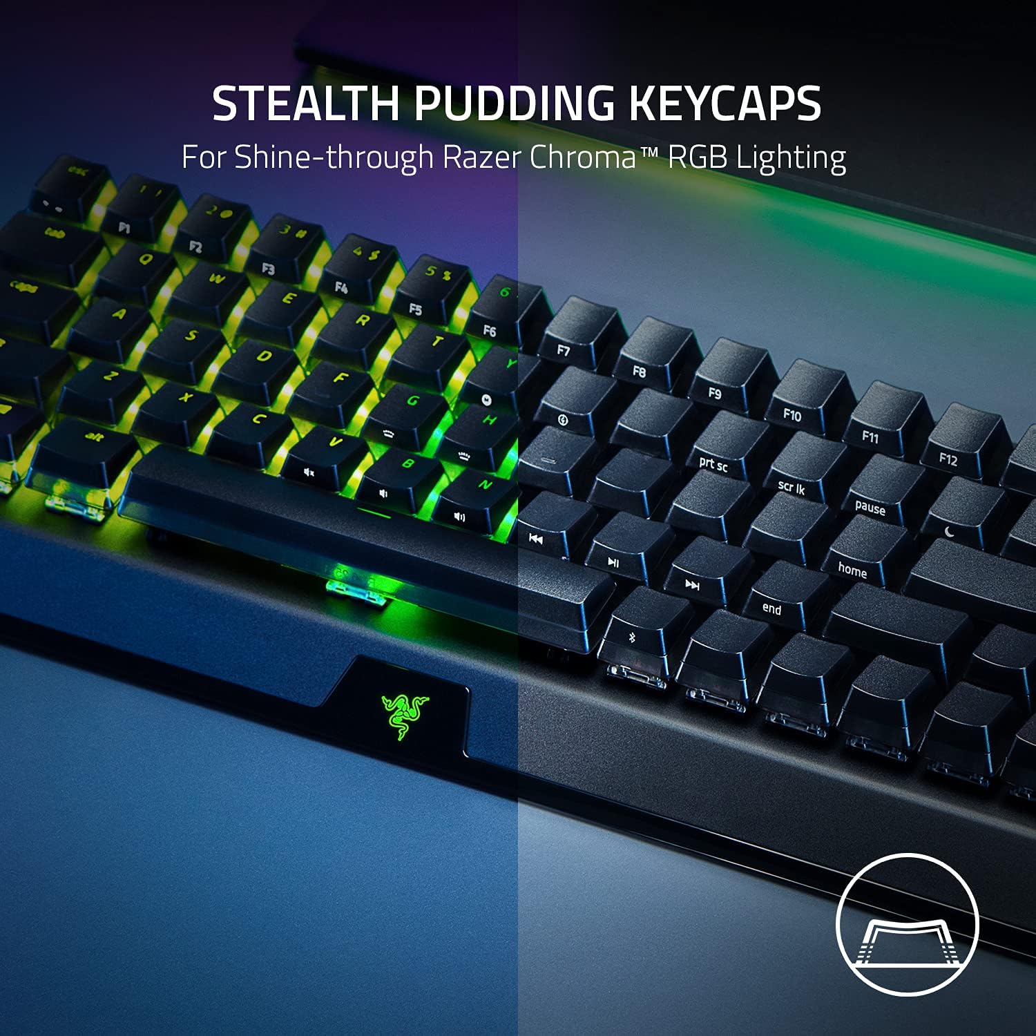 Razer BlackWidow V3 Mini HyperSpeed 65% Wireless Mechanical Gaming Keyboard:HyperSpeed Technology_Yellow Switches RAZER