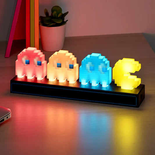 Pac Man and Ghosts Light, Pac Man Collectable Figure Lamp IPLAY