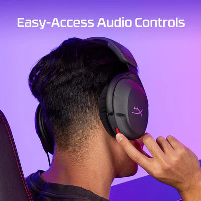 HyperX Cloud Stinger 2 Core - Gaming Headset for Playstation, Lightweight Over-Ear Headset with mic, Swivel-to-Mute Function, 40mm Drivers - Black Black HYPERX