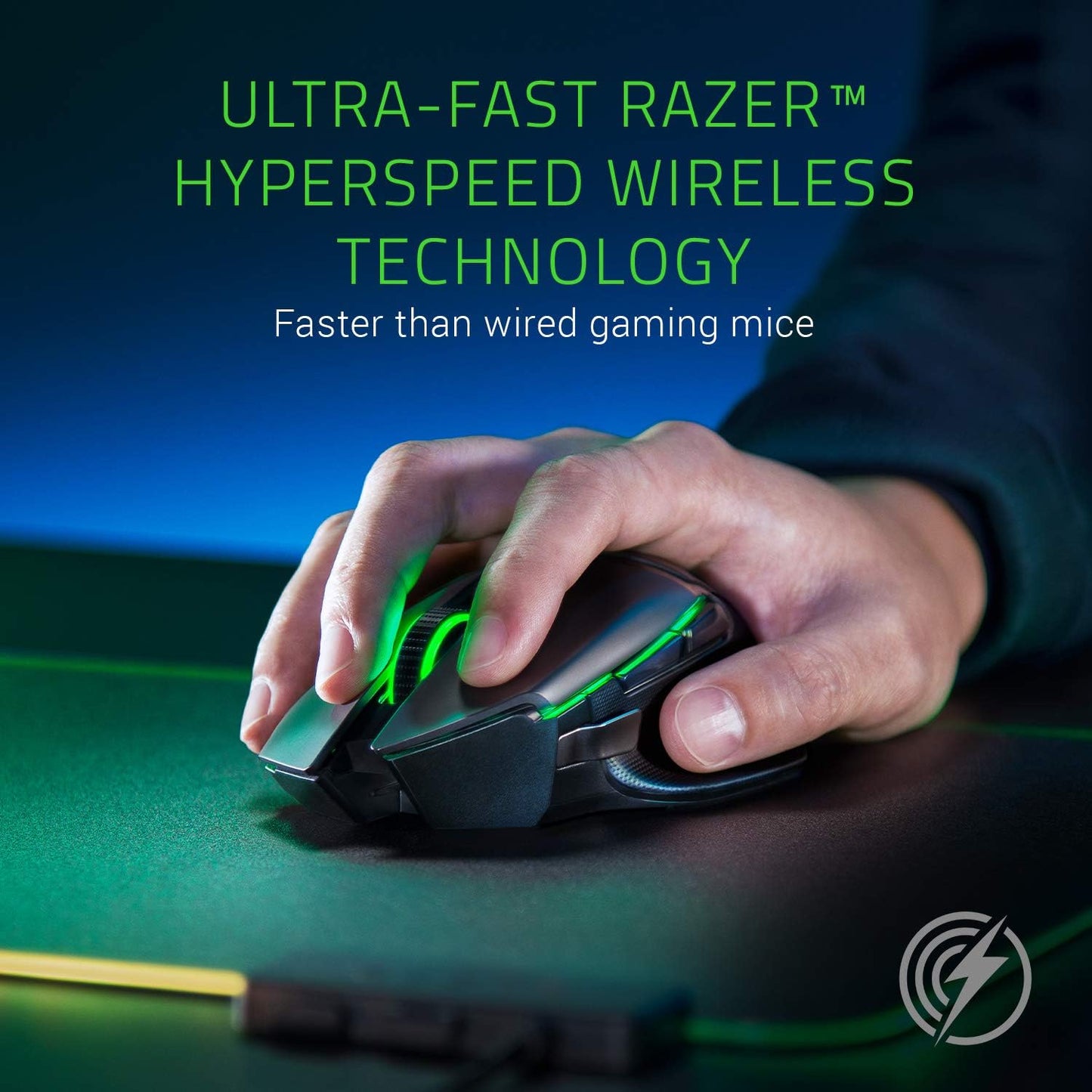 Razer Basilisk Ultimate with Charging Station - Wireless Gaming Mouse with 11 Programmable Buttons RAZER