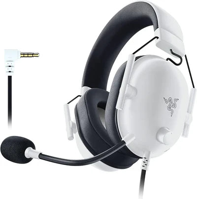 Razer BlackShark V2 X Gaming Headset: 7.1 Surround Sound - White RAZER
