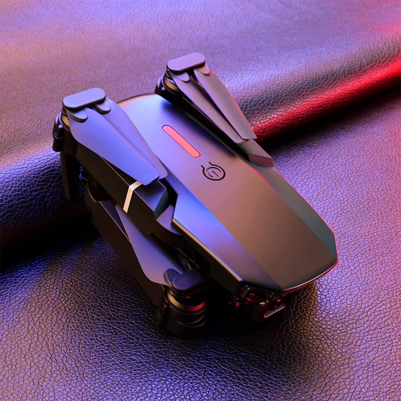 E88 Pro Drone 4k With High Definition Camera WiFi Foldable Drone 2.4G 6 Axis RC Altitude Hold - Black gametricks