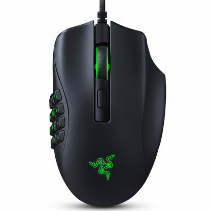 Razer Naga X Wired MMO Gaming Mouse: 18K DPI Optical Sensor - 2nd-gen Optical Switch RAZER
